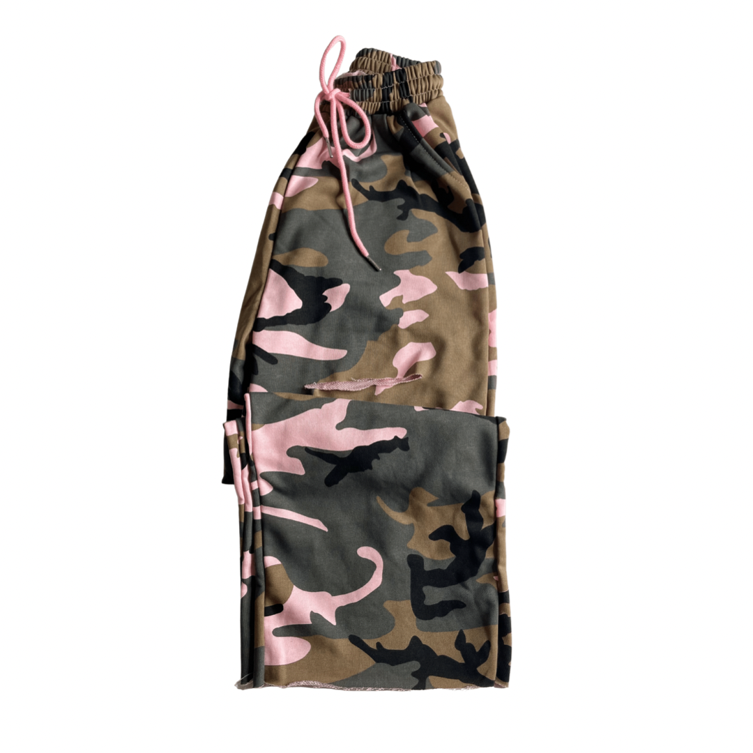 Oversized Camouflage Sweatpants