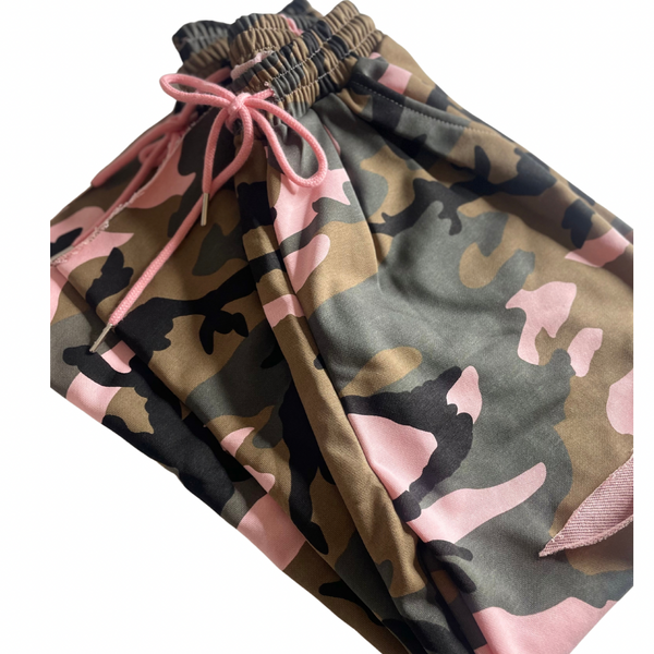 Oversized Camouflage Sweatpants